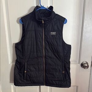 L.L. Bean Black Puffer Vest